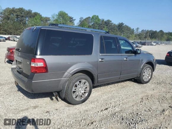 2012 Ford Expedition Max Limited with VIN 1FMJK1K58CEF58596, listed as a Copart auction lot 51736665 with 167,533 mi miles and Salvage Title. Bid and sale history available at DreamBid. Image 3.