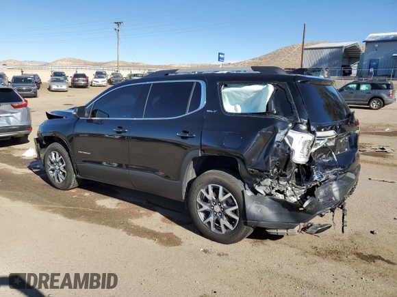2023 GMC Acadia SLT with VIN 1GKKNMLS6PZ191836, listed as a Copart auction lot 80385554 with 23,940 mi miles and Salvage Title. Bid and sale history available at DreamBid. Image 2.
