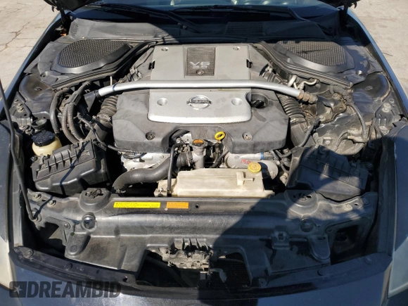 2007 Nissan 350Z Enthusiast z VIN JN1BZ34D57M504336, wystawiony jako Copart lot #48139145 z przebiegiem 115 151 mil mil oraz Szkoda całkowita • Salvage title. Historia ofert i sprzedaży dostępna na DreamBid. Obrazek 11.
