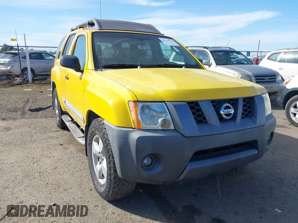 2005 Nissan Xterra S with VIN 5N1AN08U05C628803, listed as a IAAI auction lot 41525766 with 170,539 mi miles. Bid and sale history available at carsss.com. Image 1.