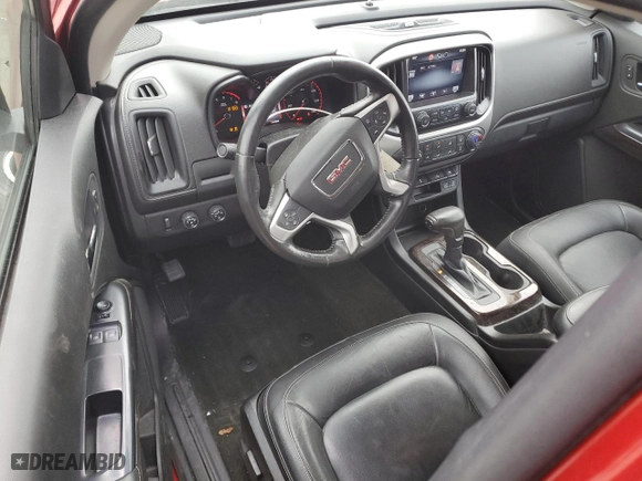 2015 GMC Canyon 4WD SLT with VIN 1GTH6CE39F1215532, listed as a Copart auction lot 72382744 with NaN miles and Salvage Title. Bid and sale history available at carsss.com. Image 8.