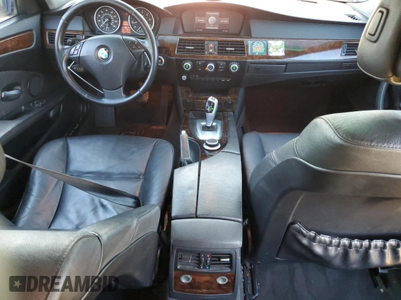 2008 BMW 5 Series 535i with VIN WBANW135X8CZ75422, listed as a Copart auction lot 85558714 with 114,471 mi miles and Clean Title. Bid and sale history available at carsss.com. Image 8.