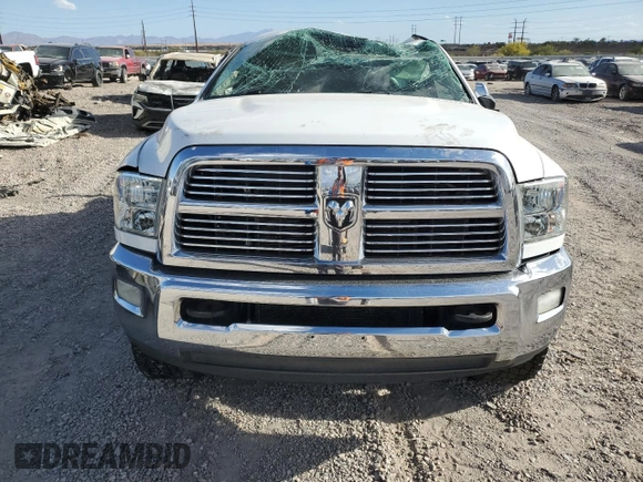 2011 Ram 2500 Laramie Longhorn with VIN 3D7UT2CL3BG539792, listed as a Copart auction lot 53748235 with 153,666 mi miles and Salvage title. Bid and sale history available at DreamBid. Image 5.