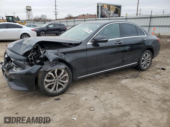 2017 Mercedes-Benz C 300 с VIN 55SWF4KB1HU218927, выставлен на аукционе Copart как лот 84212684 с пробегом Не указан миль и Списание • Salvage title. История ставок и продаж доступна на DreamBid. Изображение 1.
