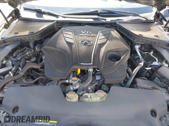 2020 Infiniti Q60 Luxe with VIN JN1EV7EK6LM340201, listed as a IAAI auction lot 42004201 with 26,489 mi miles and . Bid and sale history available at carsss.com. Image 10.