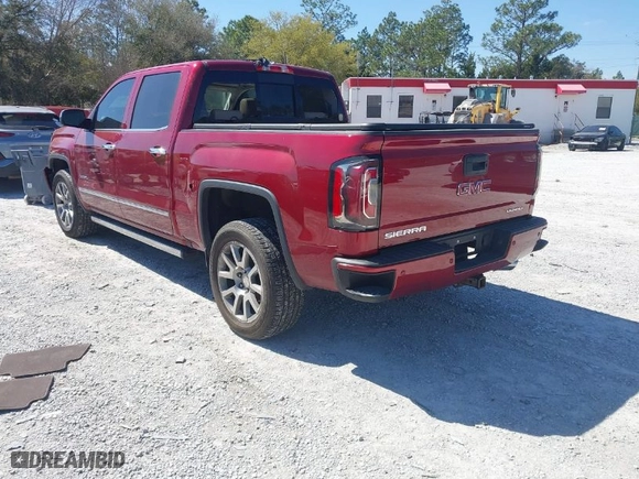 2018 GMC Sierra 1500 Denali with VIN 3GTU2PEJ9JG172983, listed as a IAAI auction lot 41784319 with 74,025 mi miles. Bid and sale history available at carsss.com. Image 3.