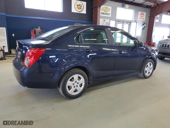 2016 Chevrolet Sonic LS with VIN 1G1JA5SH1G4123318, listed as a Copart auction lot 51615415 with 89,801 mi miles and Clean Title. Bid and sale history available at carsss.com. Image 3.