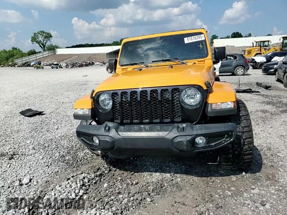 2021 Jeep Gladiator Sport S с VIN 1C6HJTAG9ML561192, выставлен на аукционе Copart как лот 61616395 с пробегом 76 399 миль миль и Списание • Salvage title. История ставок и продаж доступна на DreamBid. Изображение 13.