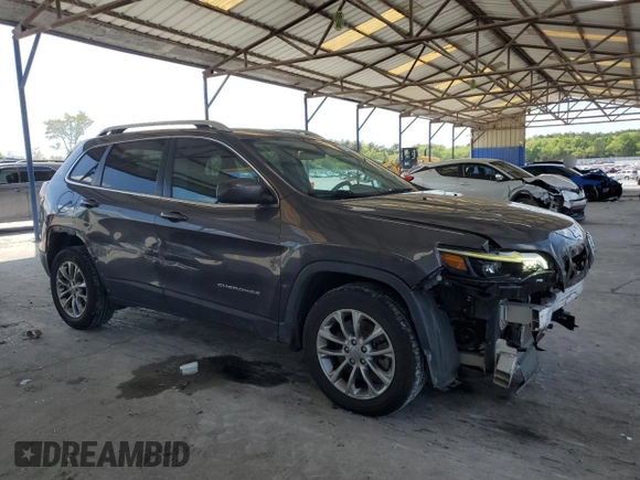 2019 Jeep Cherokee Latitude Plus z VIN 1C4PJLLB7KD241334, wystawiony jako Copart lot #52323575 z przebiegiem 82 570 mil mil oraz Szkoda całkowita • Salvage title. Historia ofert i sprzedaży dostępna na DreamBid. Obrazek 4.