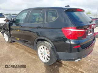 2014 BMW X3 xDrive28i with VIN 5UXWX9C50E0D24494, listed as a IAAI auction lot 41947605 with Not Provided miles and . Bid and sale history available at DreamBid. Image 3.