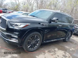 2020 Infiniti QX80 LUXE with VIN JN8AZ2NE8L9251265, listed as a IAAI auction lot 41892787 with 92,297 mi miles. Bid and sale history available at carsss.com. Image 14.