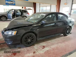 2015 Mitsubishi Lancer ES with VIN JA32U2FU1FU007834, listed as a Copart auction lot 77400734 with Not Provided miles and Salvage Title. Bid and sale history available at carsss.com. Image 1.