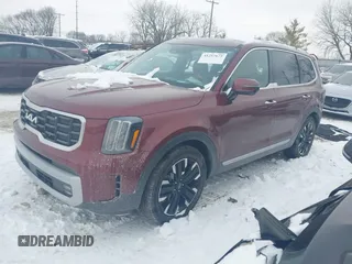 2023 Kia Telluride SX Prestige X-Pro with VIN 5XYP5DGC3PG366935, listed as a IAAI auction lot 41257675 with 23,943 mi miles and . Bid and sale history available at DreamBid. Image 17.