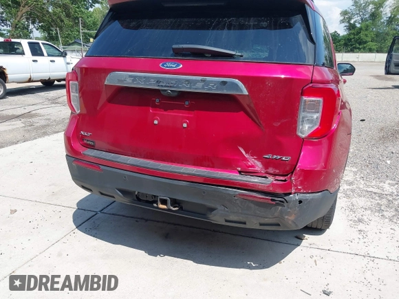 2023 Ford Explorer XLT with VIN 1FMSK8DH3PGB69184, listed as a IAAI auction lot 42674482 with 56,547 mi miles and . Bid and sale history available at DreamBid. Image 19.