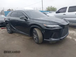 2024 Lexus RX 350 z VIN 2T2BAMBA9RC031507, wystawiony jako IAAI lot #41892467 z przebiegiem 22 759 mil mil oraz . Historia ofert i sprzedaży dostępna na DreamBid. Obrazek 1.