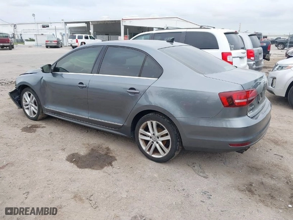 2017 Volkswagen Jetta 1.8T SEL with VIN 3VWL17AJ9HM353725, listed as a IAAI auction lot 41590333 with 102,664 mi miles. Bid and sale history available at carsss.com. Image 3.