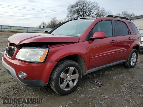 2006 Pontiac Torrent z VIN 2CKDL63F366055885, wystawiony jako Copart lot #43061845 z przebiegiem 149 446 mil mil oraz Szkoda całkowita • Salvage title. Historia ofert i sprzedaży dostępna na DreamBid. Obrazek 1.