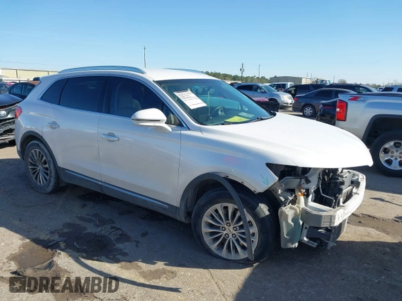 2016 Lincoln MKX Select with VIN 2LMTJ6KR1GBL75185, listed as a IAAI auction lot 41706363 with 135,844 mi miles and . Bid and sale history available at carsss.com. Image 1.