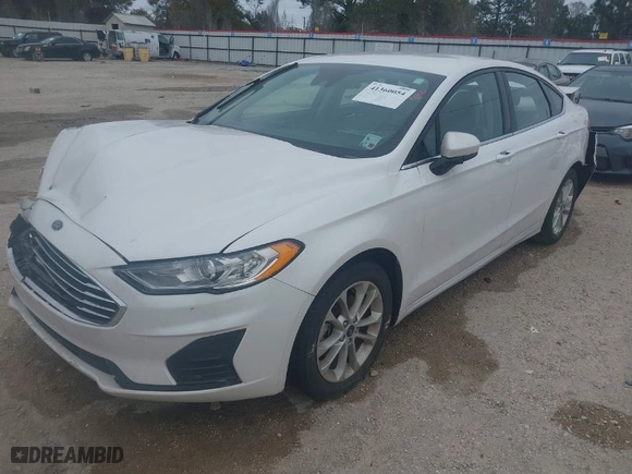 2019 Ford Fusion SE with VIN 3FA6P0HD4KR213491, listed as a IAAI auction lot 41360054 with 36,605 mi miles. Bid and sale history available at carsss.com. Image 2.