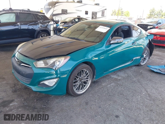 2014 Hyundai Genesis Coupe 2.0T with VIN KMHHT6KD5EU114178, listed as a IAAI auction lot 42392849 with 89,433 mi miles and . Bid and sale history available at DreamBid. Image 17.