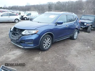 2019 Nissan Rogue SV with VIN KNMAT2MT9KP517402, listed as a IAAI auction lot 41039794 with 116,725 mi miles. Bid and sale history available at carsss.com. Image 2.