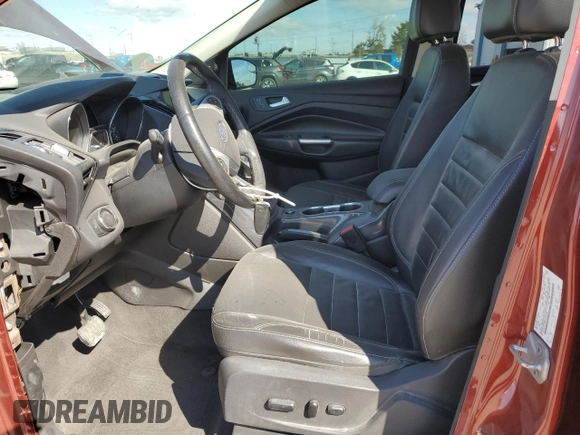 2014 Ford Escape Titanium with VIN 1FMCU9J94EUA22162, listed as a Copart auction lot 47311545 with 132,201 mi miles and Salvage Title. Bid and sale history available at DreamBid. Image 7.