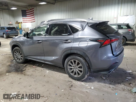 2018 Lexus NX with VIN JTJBARBZ1J2153608, listed as a Copart auction lot 43644085 with 0 mi miles and Clean Title. Bid and sale history available at carsss.com. Image 2.