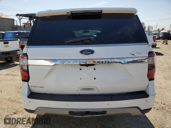 2020 Ford Expedition Max Limited z VIN 1FMJK2AT2LEA88717, wystawiony jako Copart lot #49254215 z przebiegiem Nie podano mil oraz Szkoda całkowita • Salvage title. Historia ofert i sprzedaży dostępna na DreamBid. Obrazek 6.