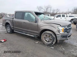 2018 Ford F-150 XL with VIN 1FTEW1EPXJFB66086, listed as a IAAI auction lot 41897738 with 180,612 mi miles and . Bid and sale history available at DreamBid. Image 1.