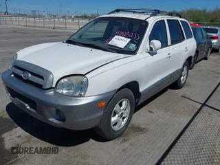 2005 Hyundai Santa Fe GLS with VIN KM8SC13D15U941151, listed as a IAAI auction lot 41825233 with 102,745 mi miles. Bid and sale history available at carsss.com. Image 2.