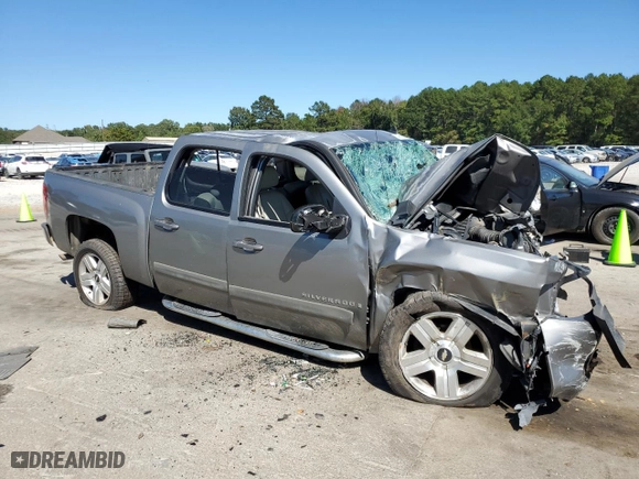 2008 Chevrolet Silverado 1500 LTZ with VIN 2GCEC13J281110880, listed as a Copart auction lot 74812524 with 0 mi miles and Salvage Title. Bid and sale history available at carsss.com. Image 4.