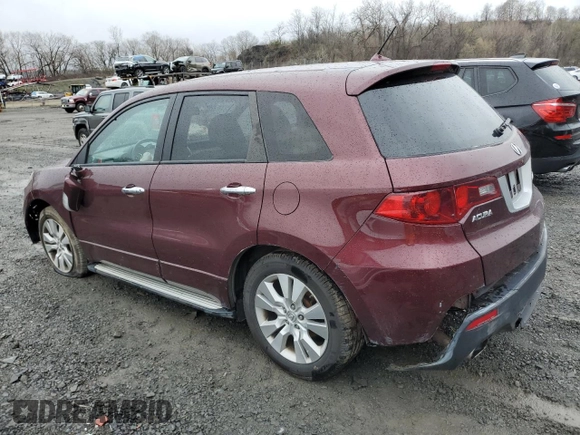 2010 Acura RDX with VIN 5J8TB1H28AA004636, listed as a Copart auction lot 52723855 with 123,569 mi miles and Salvage Title. Bid and sale history available at carsss.com. Image 2.