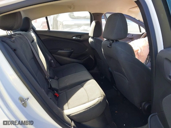 2017 Chevrolet Cruze LT with VIN 1G1BE5SMXH7111710, listed as a IAAI auction lot 41622649 with NaN miles. Bid and sale history available at carsss.com. Image 8.