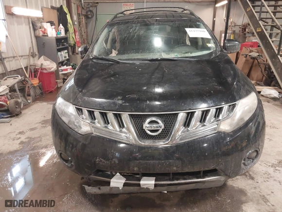 2010 Nissan Murano SL with VIN JN8AZ1MW4AW115279, listed as a IAAI auction lot 41435980 with 169,438 mi miles. Bid and sale history available at carsss.com. Image 12.