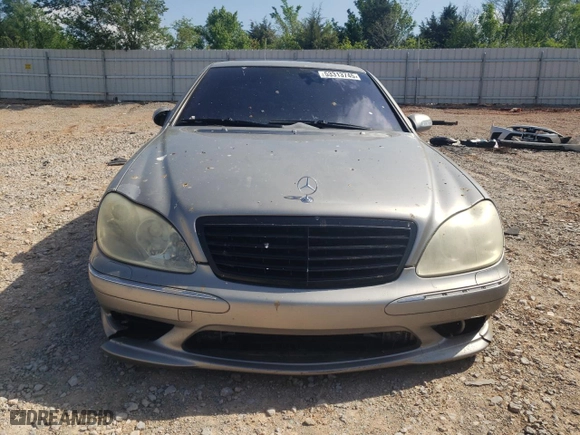 2006 Mercedes-Benz S-Class 5.0L with VIN WDBNG75J36A480287, listed as a Copart auction lot 53313745 with 0 mi miles and Clean Title. Bid and sale history available at carsss.com. Image 5.