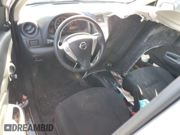 2015 Nissan Versa SV with VIN 3N1CN7APXFL851725, listed as a Copart auction lot 45747845 with 151,719 mi miles and Salvage title. Bid and sale history available at DreamBid. Image 8.