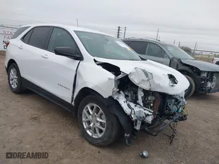 2024 Chevrolet Equinox LS with VIN 3GNAXHEG9RL226517, listed as a IAAI auction lot 41312973 with 27,818 mi miles. Bid and sale history available at carsss.com. Image 6.