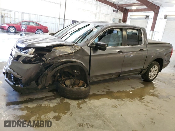 2017 Honda Ridgeline Sport+ with VIN 5FPYK3F25HB020157, listed as a Copart auction lot 62360275 with Not provided miles and Salvage title. Bid and sale history available at DreamBid. Image 1.
