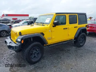 2018 Jeep Wrangler Unlimited Sport z VIN 1C4HJXDN9JW332273, wystawiony jako IAAI lot #42081234 z przebiegiem 94 884 mil mil oraz . Historia ofert i sprzedaży dostępna na DreamBid. Obrazek 18.
