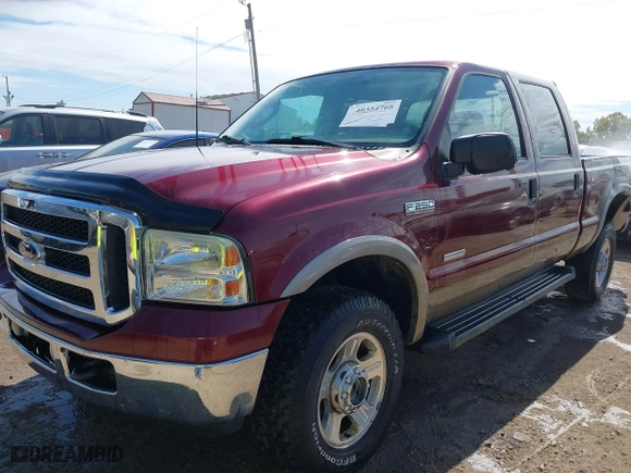 2006 Ford Super Duty F-250 XL with VIN 1FTSW21P86EA63227, listed as a IAAI auction lot 40354768 with 131,322 mi miles. Bid and sale history available at carsss.com. Image 19.