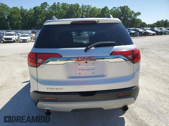 2017 GMC Acadia SLE with VIN 1GKKNLLSXHZ244887, listed as a Copart auction lot 52283025 with 172,225 mi miles and Salvage Title. Bid and sale history available at carsss.com. Image 6.
