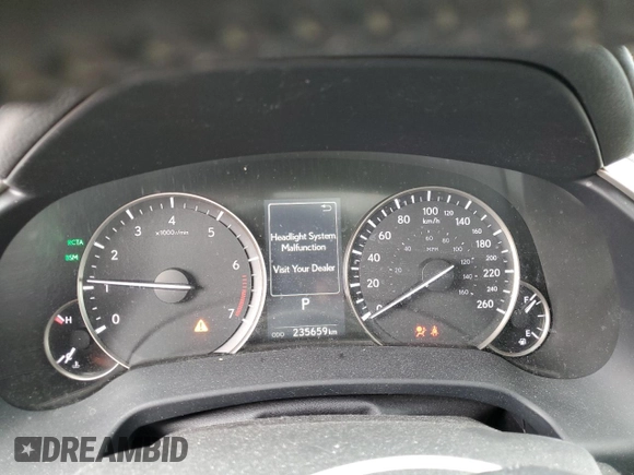 2016 Lexus RX 350 with VIN 2T2BZMCA4GC042001, listed as a Copart auction lot 52224275 with 235,659 mi miles and Salvage title. Bid and sale history available at DreamBid. Image 9.