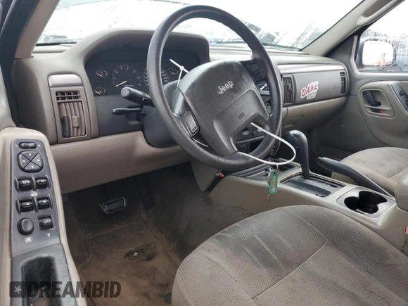 2004 Jeep Grand Cherokee with VIN 1J8GX48S24C186841, listed as a Copart auction lot 44897935 with Not provided miles and Salvage title. Bid and sale history available at DreamBid. Image 8.