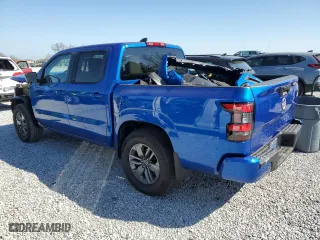 2025 Nissan Frontier SV with VIN 1N6ED1EJ4SN609256, listed as a Copart auction lot 43553685 with 2,153 mi miles and Salvage Title. Bid and sale history available at carsss.com. Image 2.