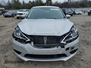 2018 Nissan Sentra SV with VIN 3N1AB7AP0JL638582, listed as a Copart auction lot 46066215 with 105,638 mi miles and Salvage Title. Bid and sale history available at carsss.com. Image 5.