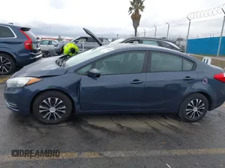 2016 Kia Forte LX with VIN KNAFK4A66G5564020, listed as a IAAI auction lot 41816809 with 106,150 mi miles. Bid and sale history available at carsss.com. Image 14.