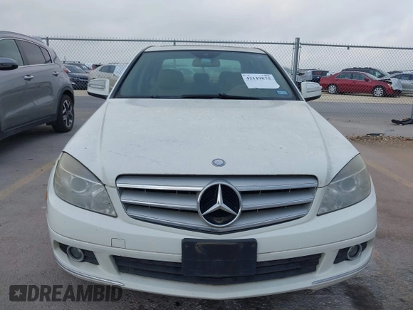 2008 Mercedes-Benz C-Class 3.0L Sport with VIN WDDGF81XX8F171067, listed as a IAAI auction lot 42119875 with 161,989 mi miles. Bid and sale history available at carsss.com. Image 6.