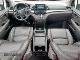 2019 Honda Odyssey EX-L with VIN 5FNRL6H72KB059123, listed as a Copart auction lot 51424205 with 73,412 mi miles and Salvage Title. Bid and sale history available at carsss.com. Image 8.