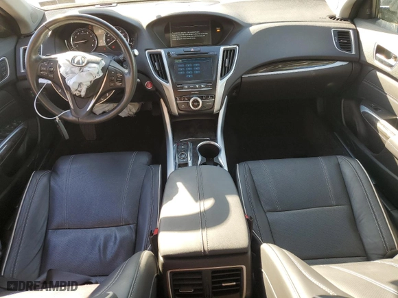 2019 Acura TLX w/Advance Pkg with VIN 19UUB3F84KA001323, listed as a Copart auction lot 76059804 with 32,407 mi miles and Salvage Title. Bid and sale history available at carsss.com. Image 8.