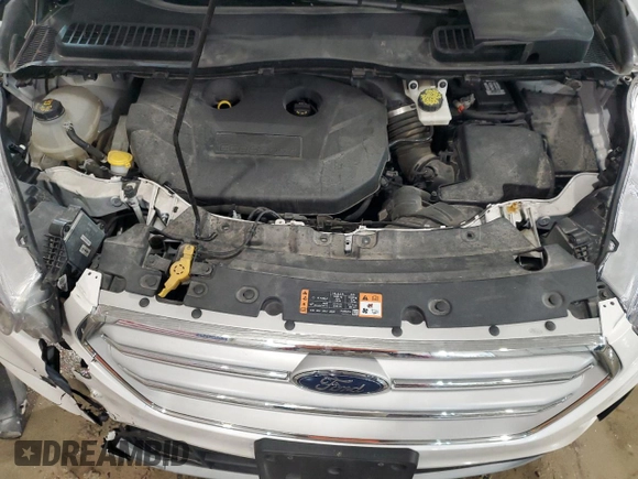2019 Ford Escape Titanium with VIN 1FMCU9J97KUC37529, listed as a Copart auction lot 42243404 with 37,677 mi miles and Salvage Title. Bid and sale history available at carsss.com. Image 11.